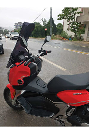 RKS Reale 125 Siperlik Ön Cam 2023 2024 Model 78cm Siyah Renkli 4mm UZUN CAM