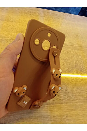 Realme 11 Pro Uyumlu Bobby Kapak El Tutmalı Kamera Korumalı Kılıf
