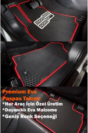 Ford Fiesta 2009-2017 Uyumlu Araca Özel Eva Oto Paspas Takımı