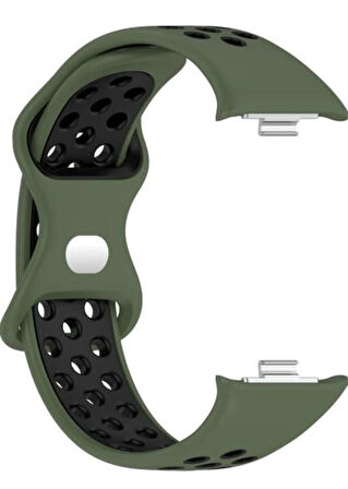 Redmi Watch 4 / Redmi Watch 5 Uyumlu Delikli Silikon Kordon/Kayış