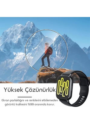 Redmi Watch 4 Kolay Uygulama Hizalama Aparatlı Cam Ekran Koruyucu