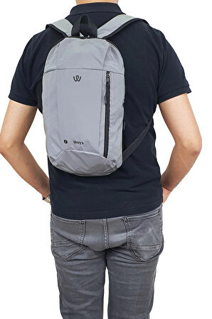 Unisex Reflektör Kamp Bisiklet Yürüyüş Mini Sırt Çantası