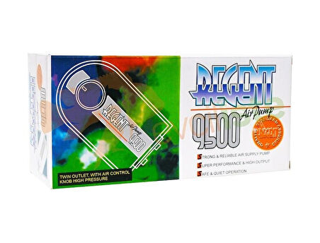 Regent 9500 Çift Çıkışlı Hava Motoru+Hava Seti