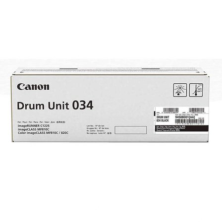 Canon 034 9458B001 Siyah Orijinal Fotokopi Drum Ünitesi