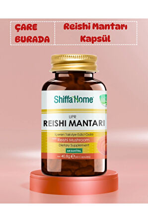 Reishi Mantarı Kapsül 60 Adet