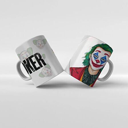 Baskılı Kupa Bardak Joker Sips - 17