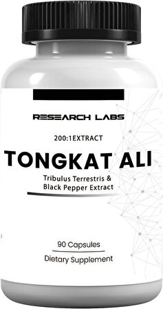 Research Labs Longjack Tongkat Ali + Tribulus 1000 Mg Extract 90 Capsules