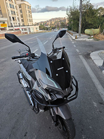 MOTOCAM Mondial Ressivo 250 Siperlik Ön Cam 2023-2025 Model 78cm Şeffaf Renkli 4mm