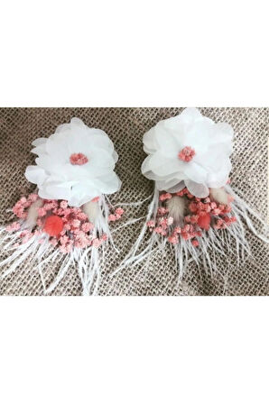 Gül Ve Saçaklı Gelin Küpesi