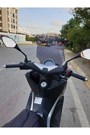 Revolt Rm5 Siperlik Ön Cam 2020 2021 Model 65cm Açıkfüme Renkli 4mm ORTA BOYLU CAM