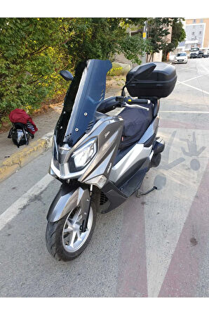 Revolt Rm5 Siperlik Ön Cam 2020 2021 Model 65cm Siyah Renkli 4mm ORTA BOYLU CAM