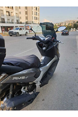 Revolt Rm5 Siperlik Ön Cam 2020 2021 Model 65cm Siyah Renkli 4mm ORTA BOYLU CAM