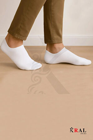 Kadın - Erkek 8 Çift Cotton Dikişsiz Soft Görünmez Penye Patik Bilek Çorap