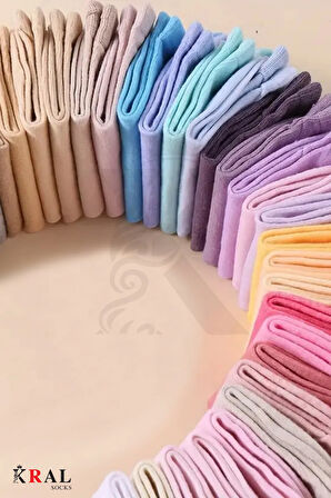 Kadın - Erkek 8 Çift Cotton Dikişsiz Soft Görünmez Penye Patik Bilek Çorap