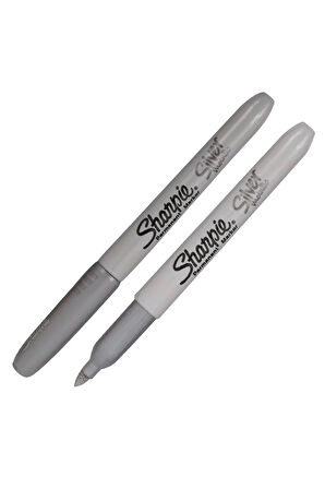 Markör Fine İnce uç  Renk (1 ADET ALTIN+1 ADET GÜMÜŞ)