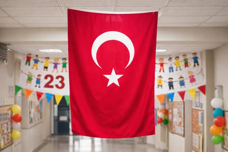 30x45 cm Asılabilir Türk Bayrağı – Alpaka Kumaş, İç & Dış Mekan Kullanımına Uygun