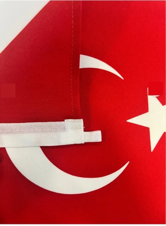 40x60 cm Türk Bayrağı – Alpaka Kumaş, Canlı Renk, Dış Mekana Dayanıklı Bayrak (1 Adet)