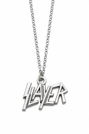 Slayer Müzik Grubu Logo Kolye Rock Metal Tarzı Erkek Hediye Aksesuarı