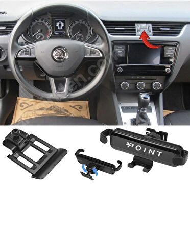 Point Skoda Octavia Telefon Tutacağı Araca Özel 2013-2020