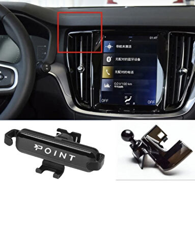 Point Volvo V60 Telefon Tutacağı Araca Özel 2018-2024 onta03