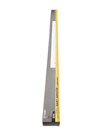 CT-2467 T5 Ledli 10W Eklenebilir 60 cm Bant Armatür Beyaz