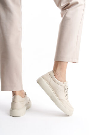 İçi Dışı Deri Faylon Taban Günlük Spor Ayakkabı Fyl7023