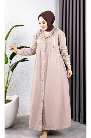 Kadın Kol Ribanalı Gabardin Kap