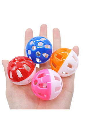 1 Adet Toplu Zilli Peluş Yumuşak İnteraktif Enerji Atmaya Yardımcı Hareketli Kedi Oyuncağı 3'lü Set