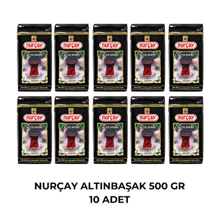 Nurçay Altınbaşak Çay 500 gr x 10 Adet