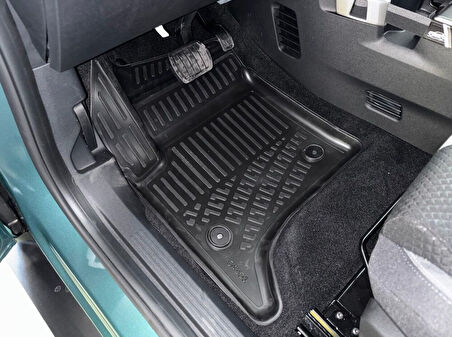 Rizline Opel Frontera Hybrit 3D Havuzlu Paspas ve Sabit Zemin  Bagaj Havuzu Set