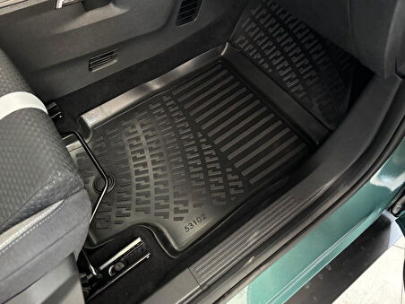Rizline Opel Frontera Hybrit 3D Havuzlu Paspas ve Sabit Zemin  Bagaj Havuzu Set