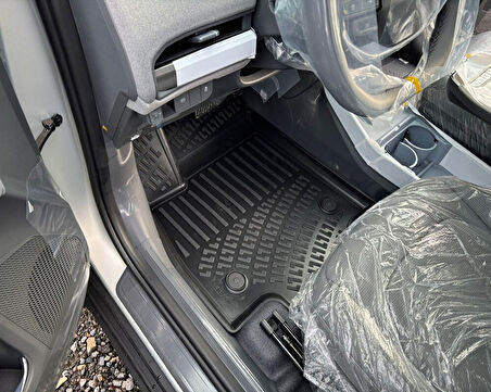 Rizline Kia EV3 2024 ve Sonrası 3D Havuzlu Paspas ve Üst Konum Bagaj Havuzu Set
