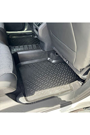 Rizline Volkswagen Tayron 2024 Ve Sonrası 3D Paspas ve Alt Bagaj Havuzu Set
