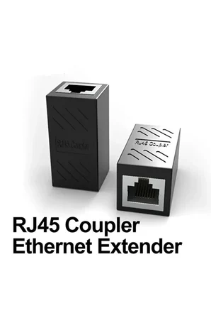 RJ45 Dişi Dişi Ara Bağlantı Aparatı 1000 Mbps Gigabit Ethernet Kablo Uzatma Konnektörü Cat5 Cat6 Cat7 Cat8 Uyumlu Ağ Çoklayıcı Ethernet Birleştirici Adaptör Jak Çoğaltıcı Dönüştürücü