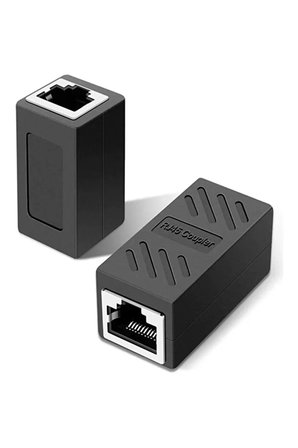 RJ45 Dişi Dişi Ara Bağlantı Aparatı 1000 Mbps Gigabit Ethernet Kablo Uzatma Konnektörü Cat5 Cat6 Cat7 Cat8 Uyumlu Ağ Çoklayıcı Ethernet Birleştirici Adaptör Jak Çoğaltıcı Dönüştürücü