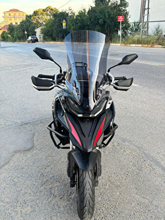 MOTOCAM RKS SRT 900 SX Siperlik Ön Cam 2023-2025 Model 61cm Füme Renkli 4mm