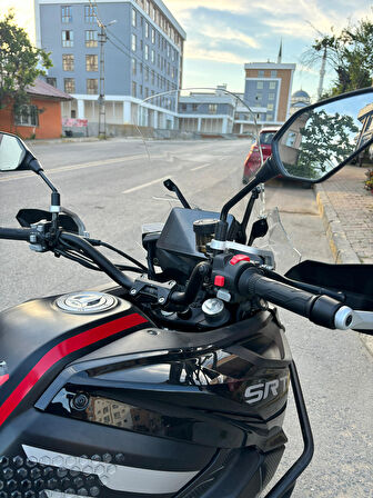 MOTOCAM RKS SRT 900 SX Siperlik Ön Cam 2023-2025 Model 61cm Şeffaf Renkli 4mm UZUN CAM