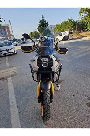MOTOCAM RKS SVT 650 X Siperlik Ön Cam 2023 2025 Model 50cm Şeffaf Renkli 4mm UZUN CAM