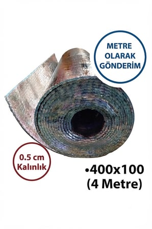 4 Metre Petek Kalorifer Radyatör Arkası Folyolu Plaka Isı Yalıtım Levhası Şilte Petek Yalıtım Levhası