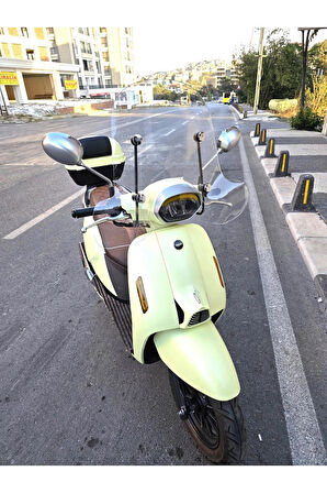 MOTOCAM RKS LTR 125 Siperlik Ön Cam 2023 -2025 Model 51cm Şeffaf Renkli 4mm APARATSIZDIR