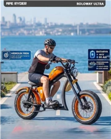 APE RYDER ROLOWAY ULTRA ELEKTRİKLİ BİSİKLET