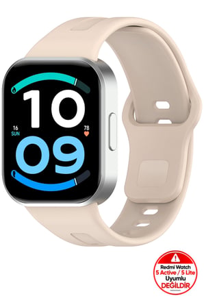 Xiaomi Redmi Watch 4 / 5 / 6 / 6 Active / 6 Lite & Smart Band 10 Pro / Band 9 Pro / Band 8 Pro Uyumlu Spor Silikon Kordon Kayış