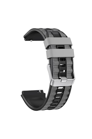 Xiaomi Redmi Watch 4 / 5 / 6 - 6 Active / 6 Lite - Smart Band 9 Pro / 8 Pro Uyumlu Çift Renkli Spor Silikon Kordon Kayış