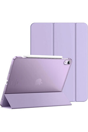 İpad 11.Nesil A16 A3354 /A3355 /A3356 İle Uyumlu Uyku Modlu Yatay Standlı Sert Smart Tablet Kılıfı