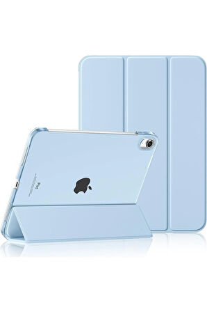 İpad 11.Nesil A16 A3354 /A3355 /A3356 İle Uyumlu Uyku Modlu Yatay Standlı Sert Smart Tablet Kılıfı