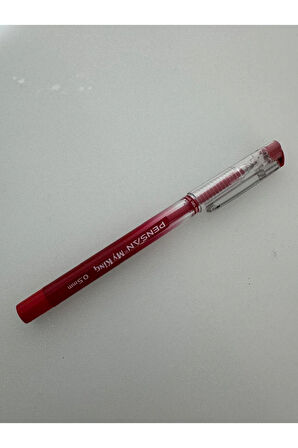 Tükenmez Kalem My-King Jel Metal Klips 0.5 MM KIRMIZI (3 ADET)