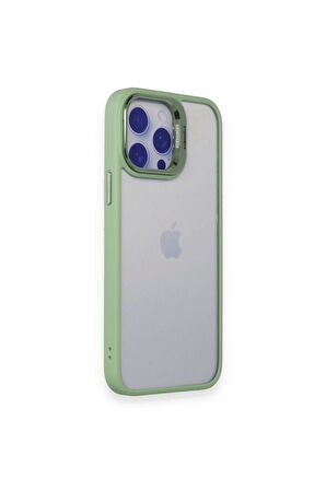 İPhone 14 Pro Uyumlu Kamera Çerçevesi Açılır Kamera Lens Hediyeli Darbe Korumalı Kılıf