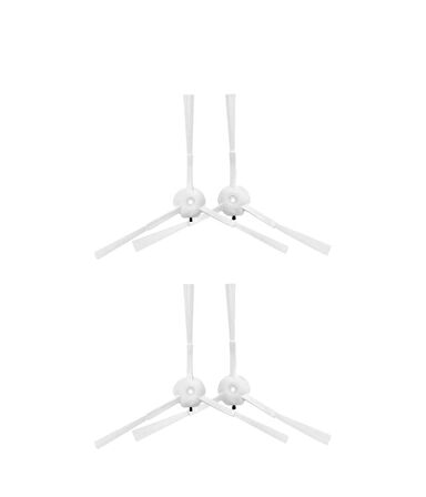 Roidmi Eve Vacuum Mop Uyumlu Yedek Yan Fırça-4 Adet