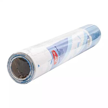 Roll-Up Tek Kullanımlık Laminelli Kağıt Masa Örtüsü-Deniz Desenli-100x150 Cm-16 Yaprak-20 Rulo/Koli