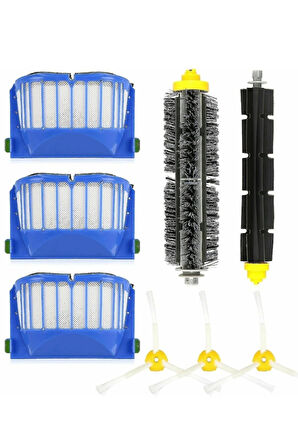 Roomba 600 605 610 615 616 620 621 625 630 635 640 650 660 665 670 uyumlu yedek